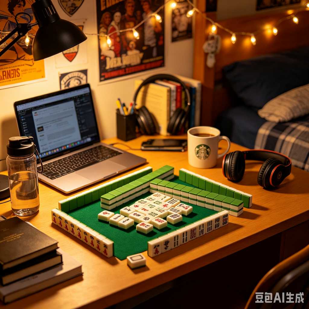 mahjong table mat