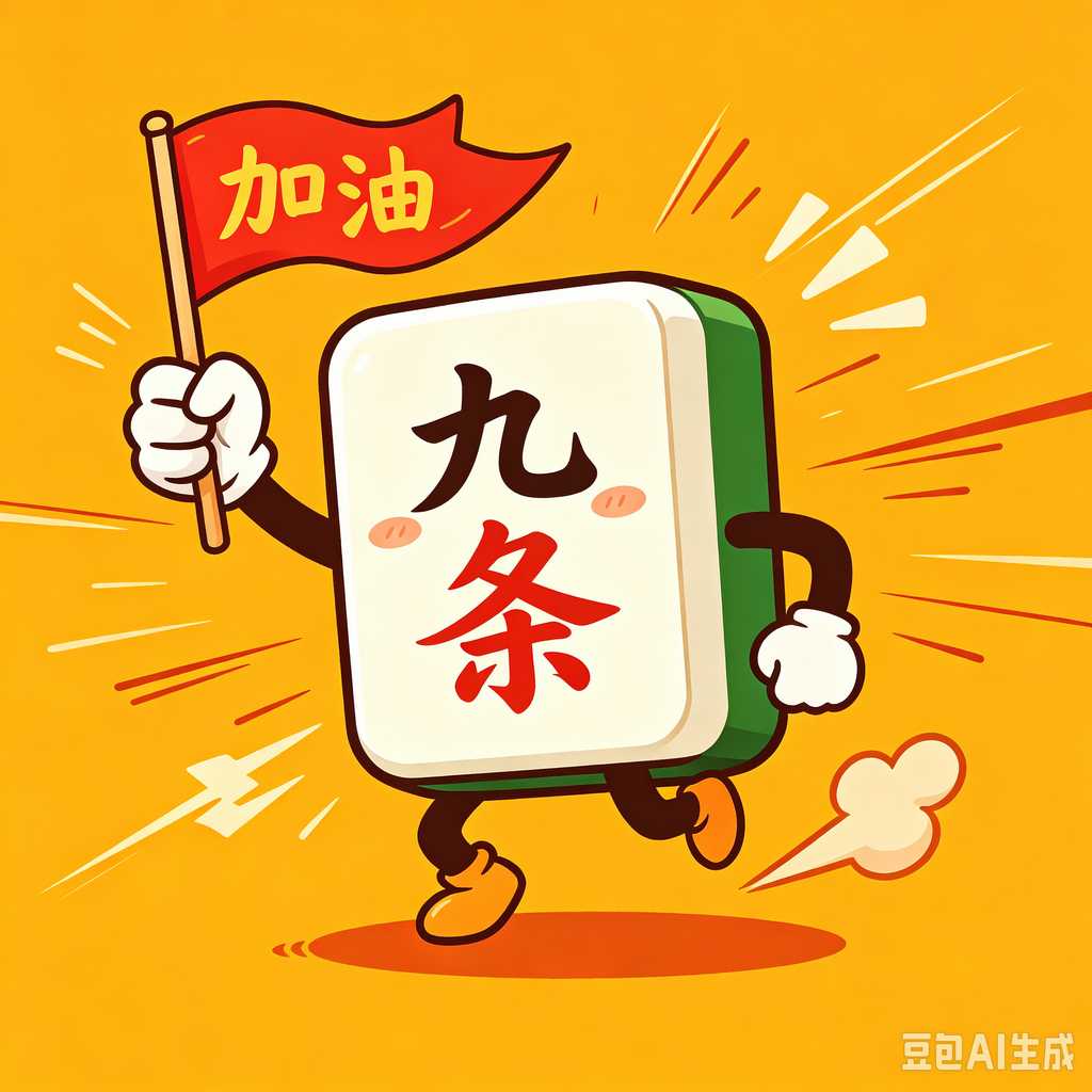 mahjong rule card included